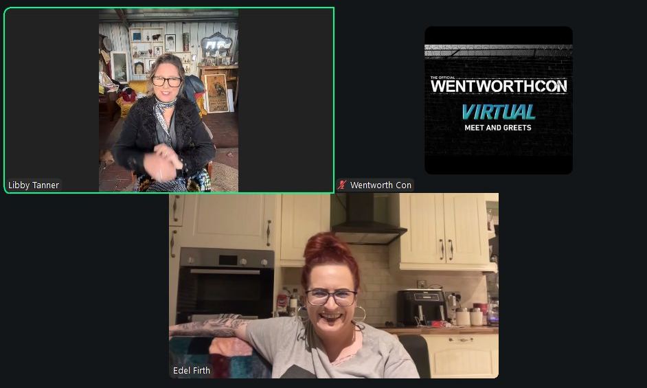 Wentworth Con - 🌟 Our virtual chats with Libby Tanner have... | Facebook