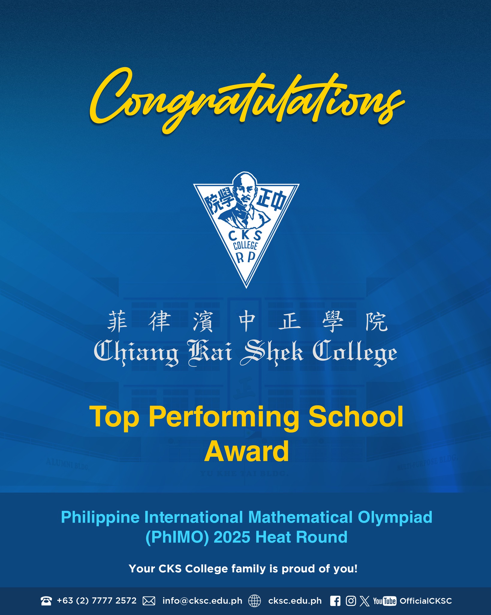 Chiang Kai Shek College | Manila