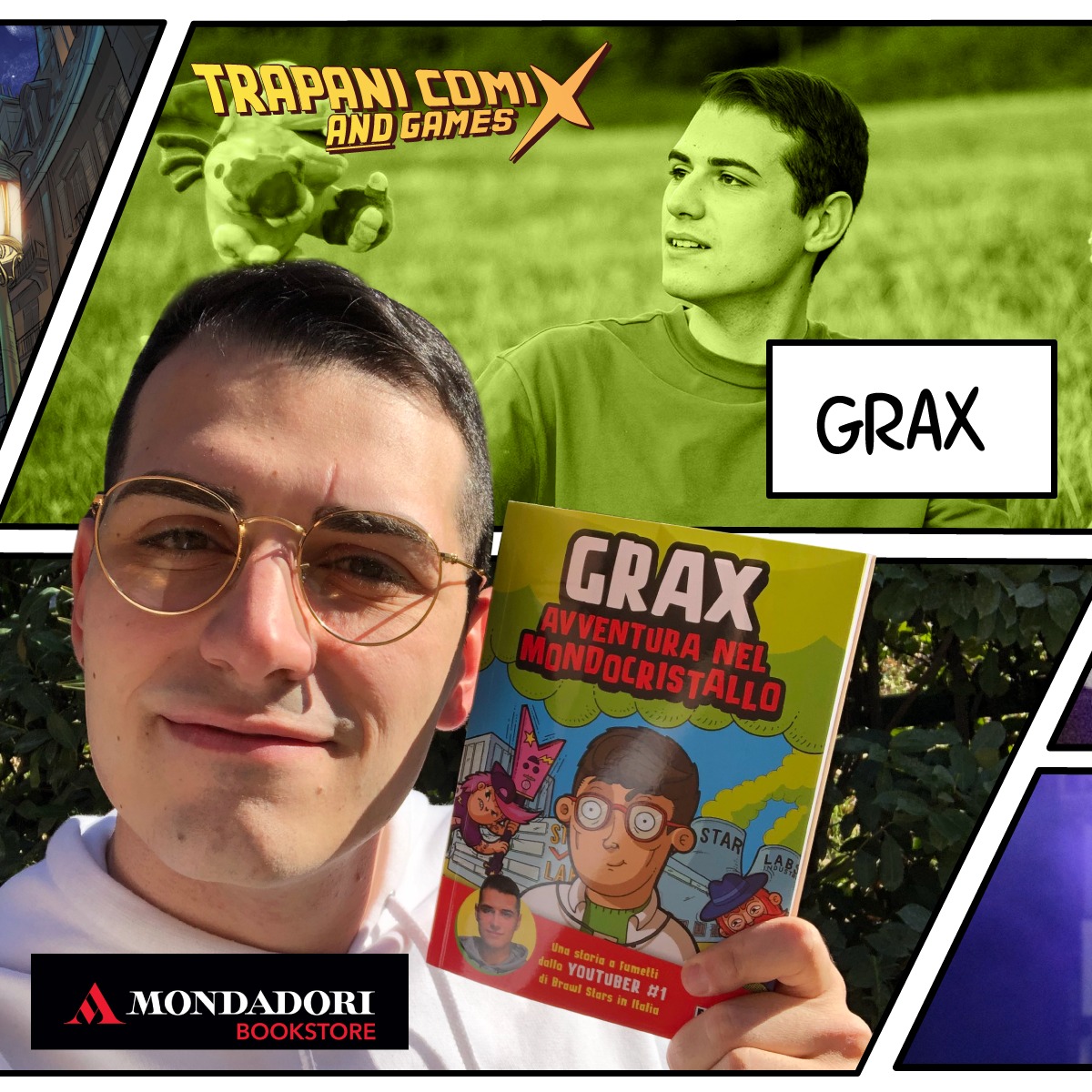 Trapani Comix - 👾👾👾 𝗚𝗥𝗔𝗫 𝗔𝗟 𝗧𝗥𝗔𝗣𝗔𝗡𝗜 𝗖𝗢𝗠𝗜𝗫 👾👾👾 🕹️ Youtuber e Streamer a ...