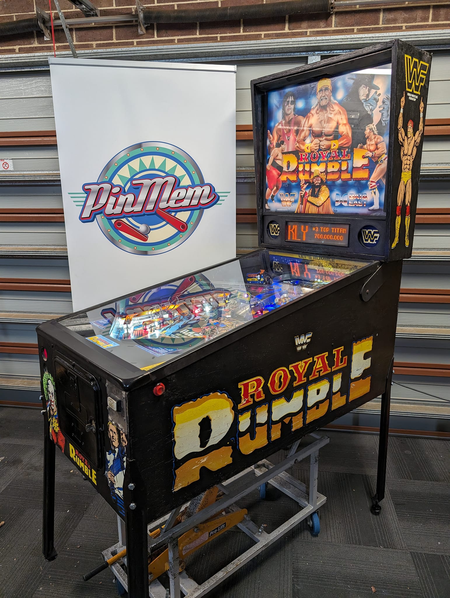 Pinmem - WWF Royal Rumble Pinball Machine by Data East in... | Facebook