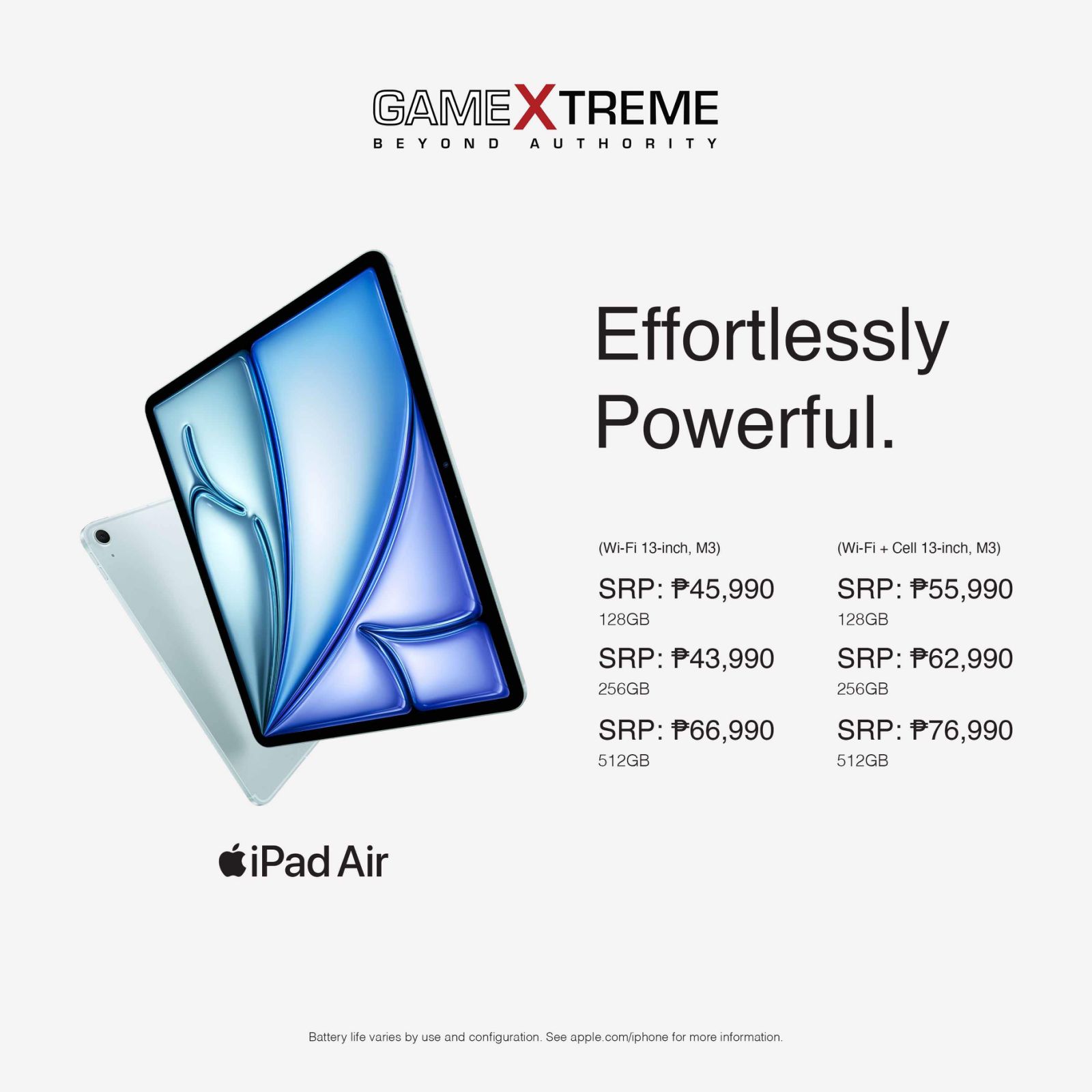 Why settle for ordinary when you can have extraordinary? The iPad 