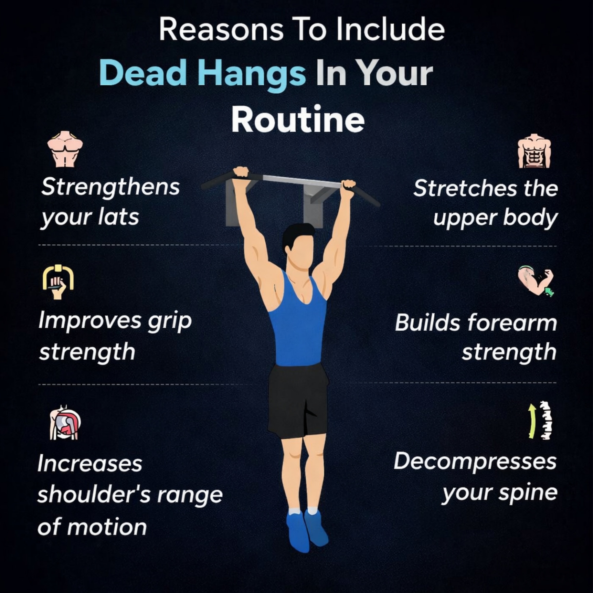 Your - Reasons To Include Dead Hangs In Your Routine 🙂 | Facebook