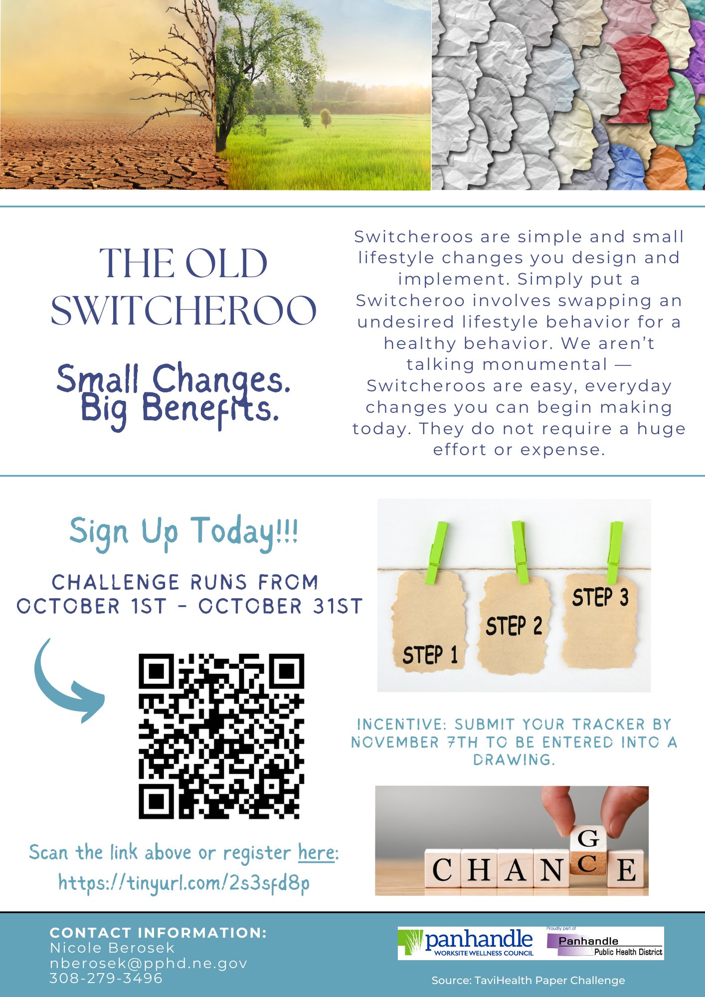 Panhandle - Ready for a change? Join The Old Switcheroo Challenge ...