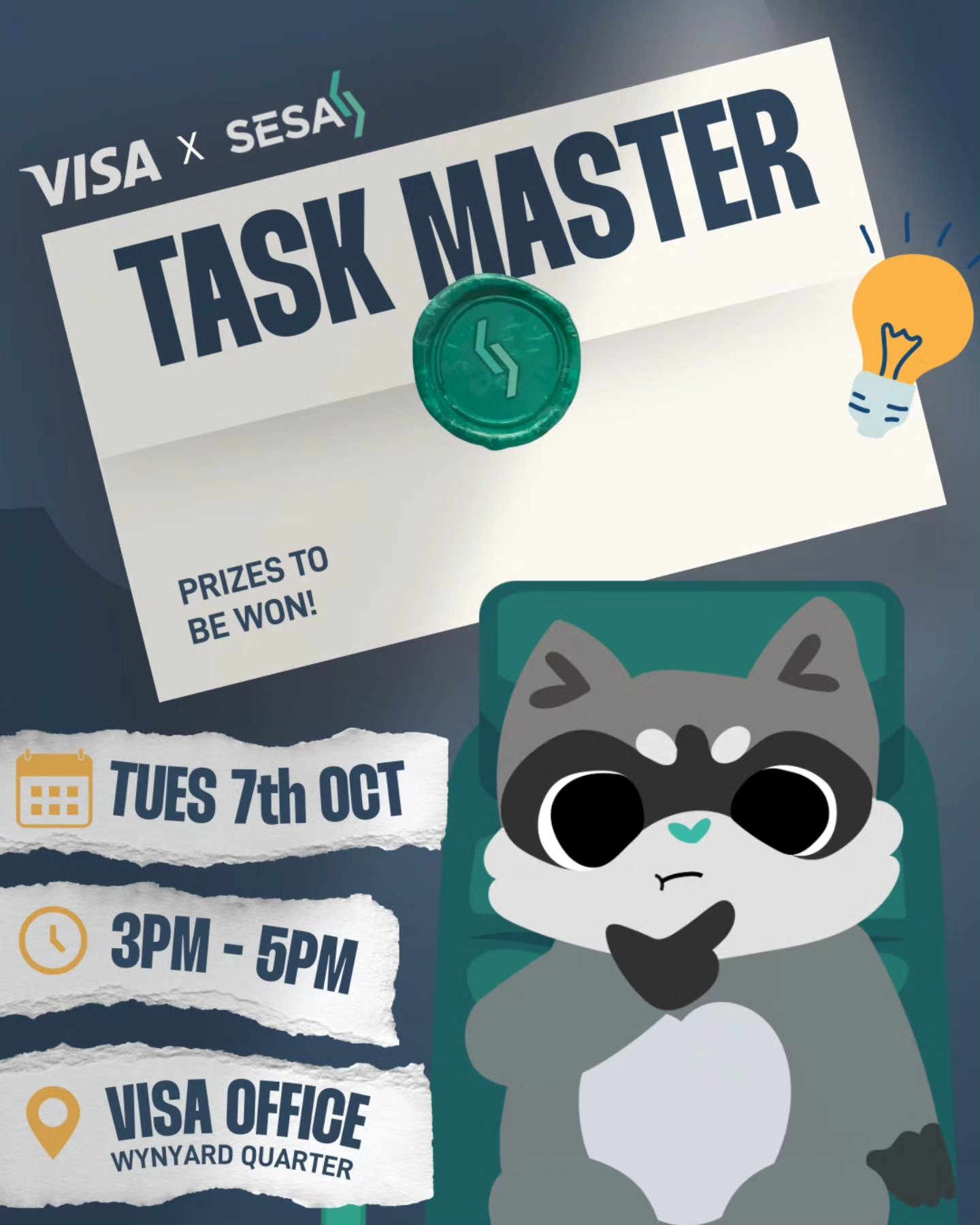 SESA - 💳 Visa x SESA: Taskmaster Challenge Curious about what it’s like ...