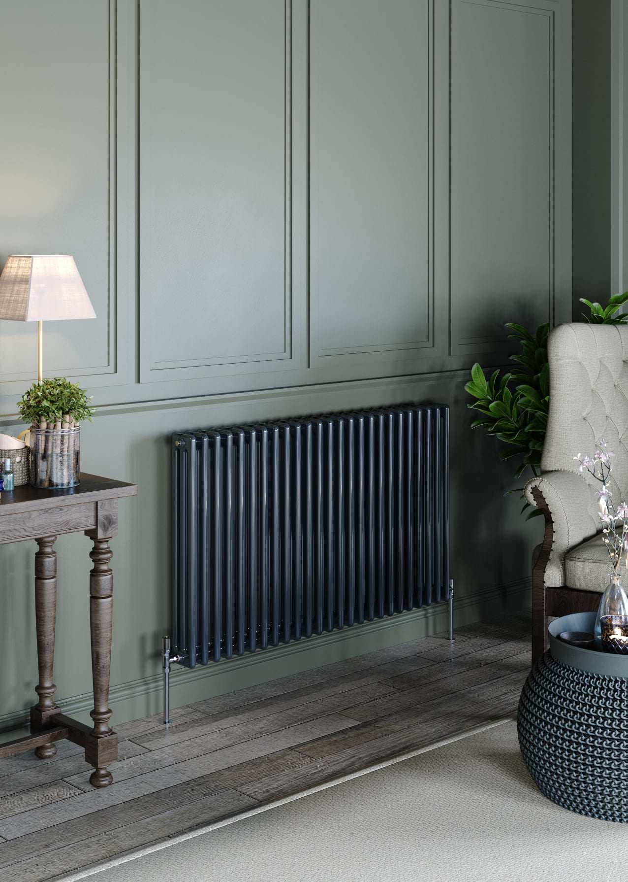 Our classic steel column roma radiator... - Apollo Radiators