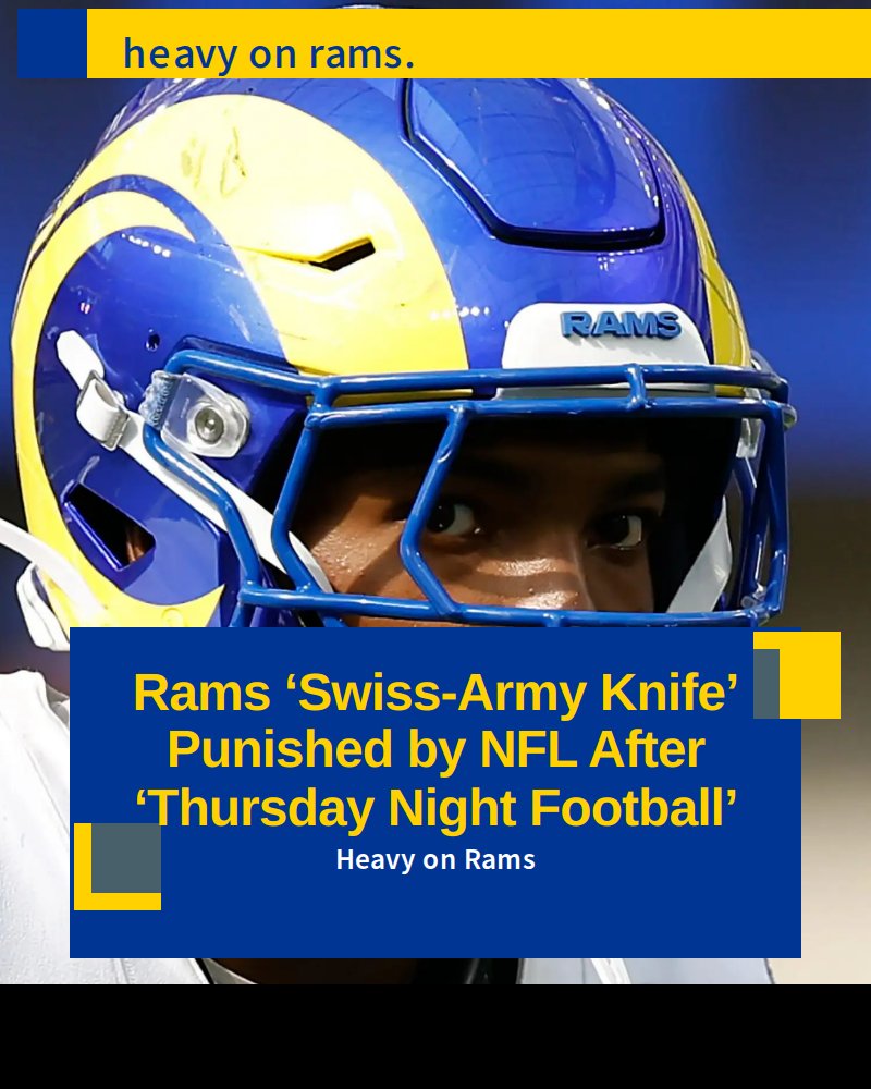 Heavy on Rams - Los Angeles Rams safety Jalyen McCollough... | Facebook