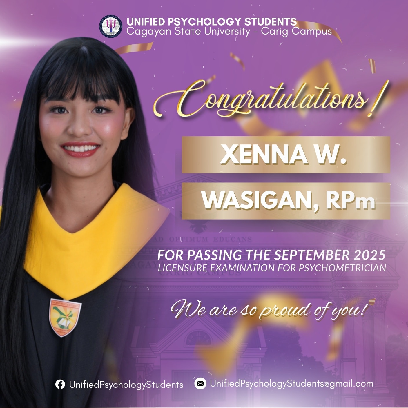 U... - Unified Psychology Students of Cagayan State University