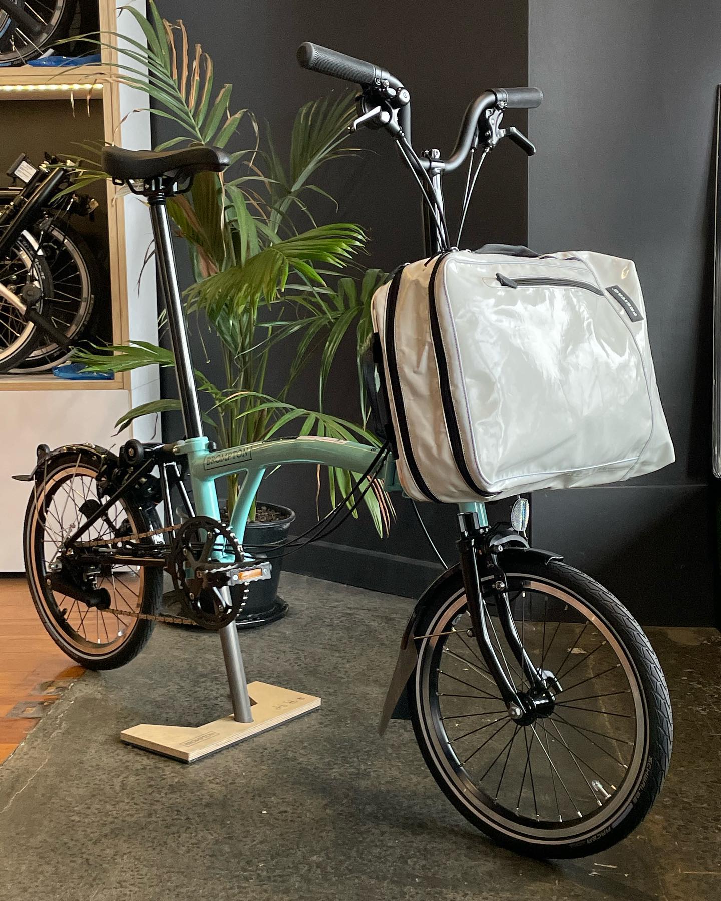 Brompton x @allycapellino_official⁠ ⁠ The Frank Backpack