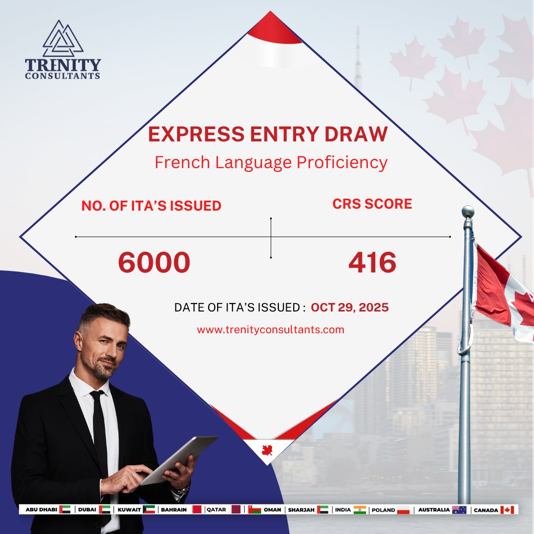 Trenity - 🇨🇦 Canada Express Entry Update! IRCC has issued 6,000 ...