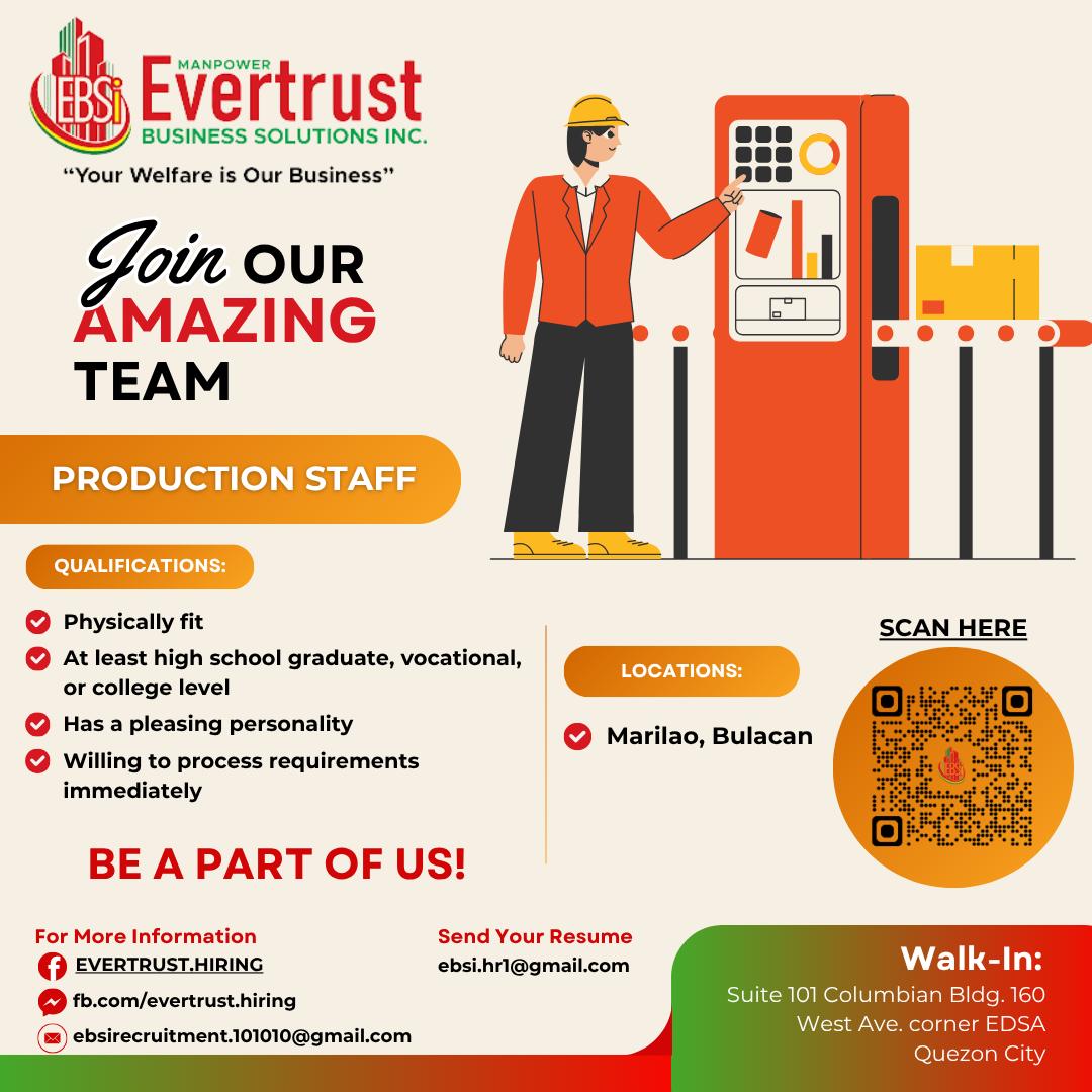 Evertrust Business Solutions, Inc. | Quezon City
