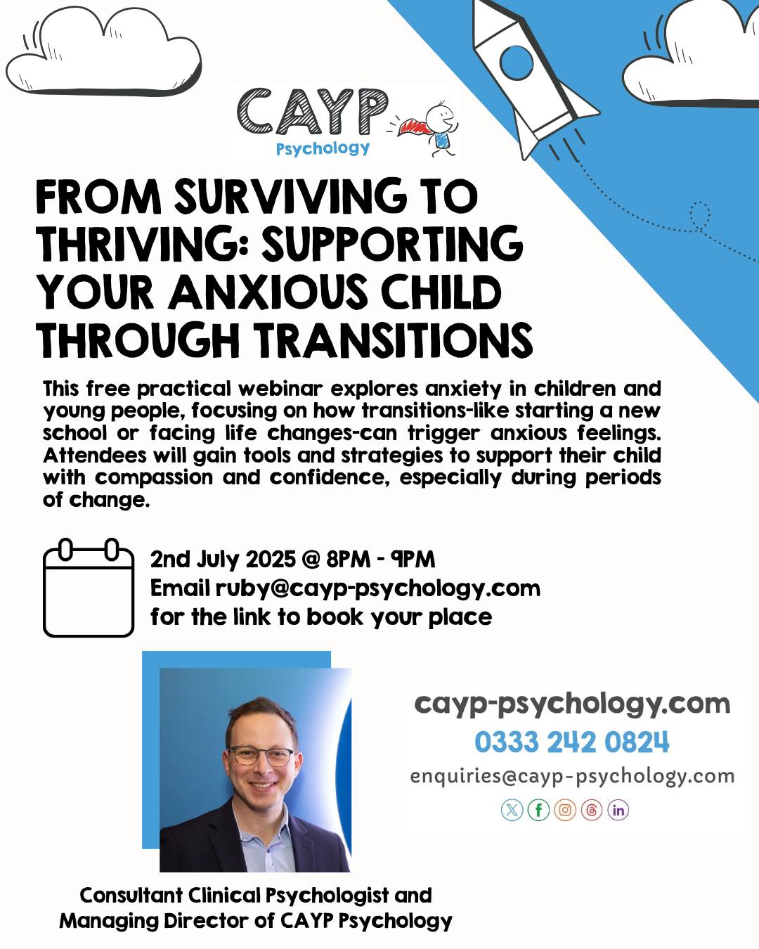 CAYP Psychology - We’re thrilled to announce CAYP... | Facebook