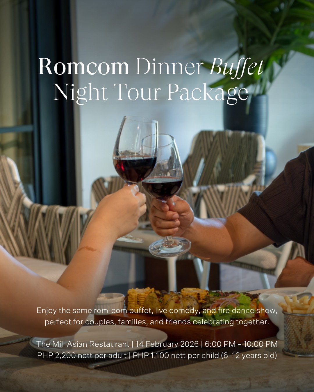 Dusit - Romcom Dinner Buffet – Night Tour Package Make the night even ...