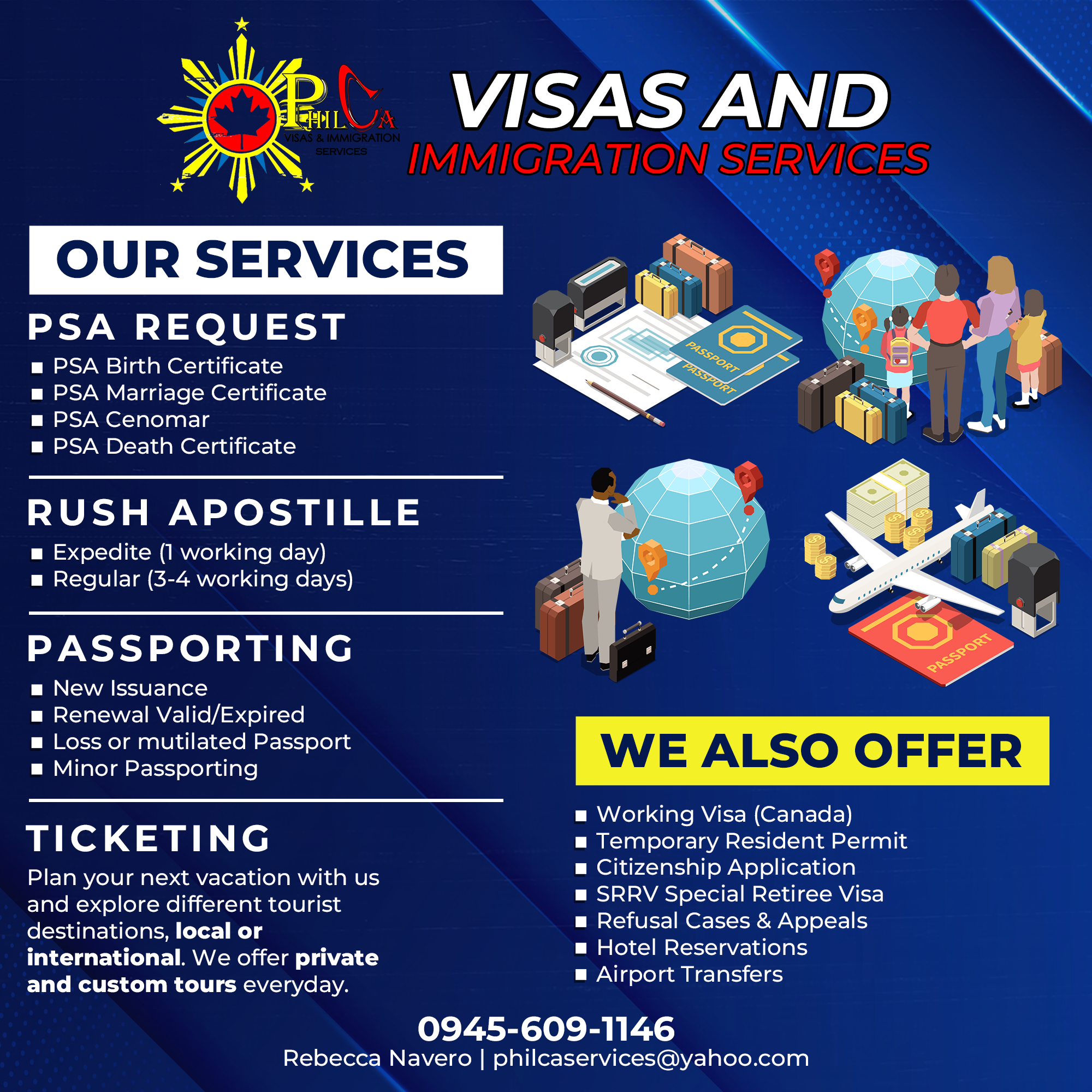 PhilCa Visas and... - PhilCa Visas and Immigration Service II