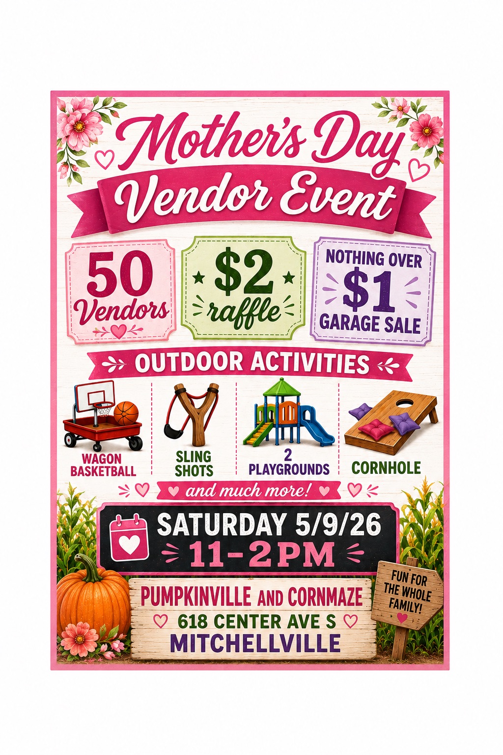 Mothers Day Weekend Vendor Market