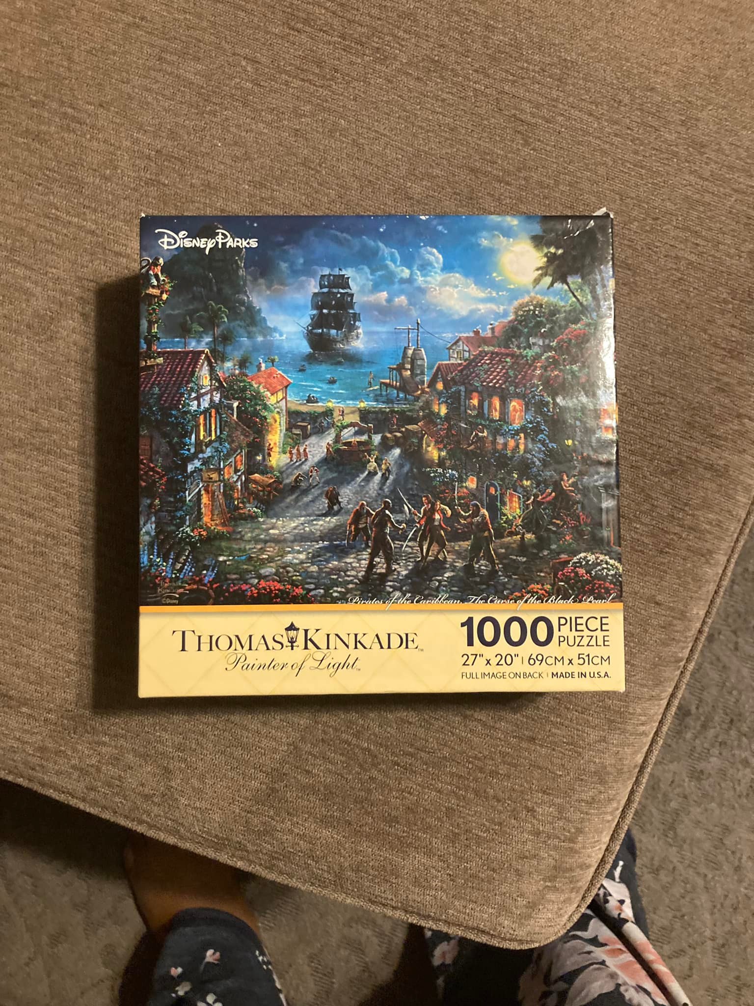 Thomas Kinkade Pirates of the Caribbean jigsaw puzzle review