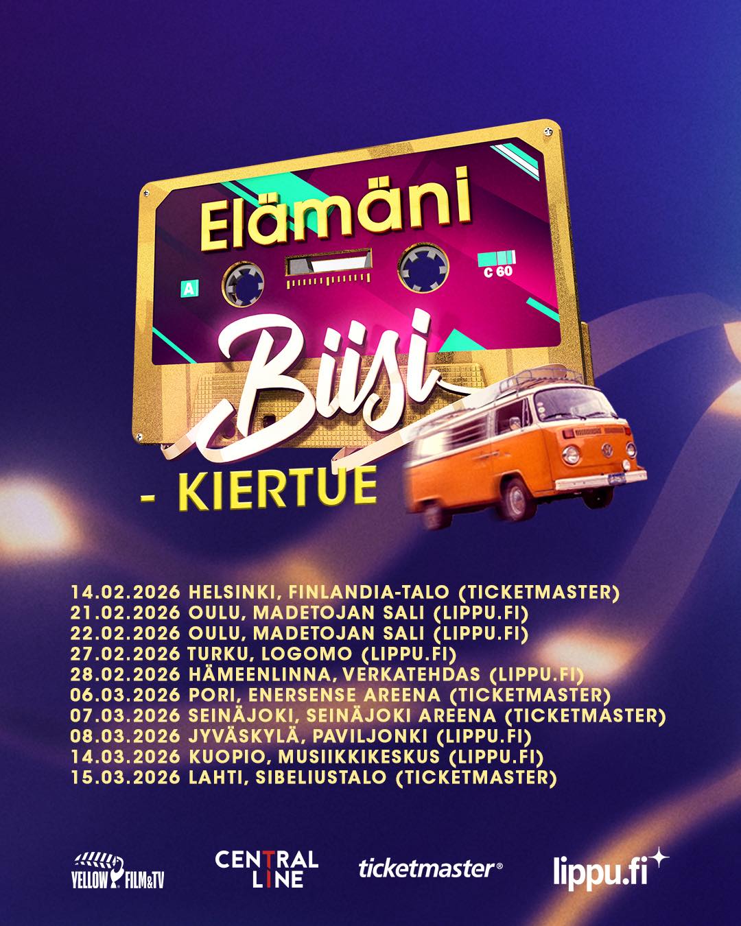 Elämäni - ELÄMÄNI BIISI LÄHTEE KONSERTTISALIKIERTUEELLE! Elämäni Biisi ...