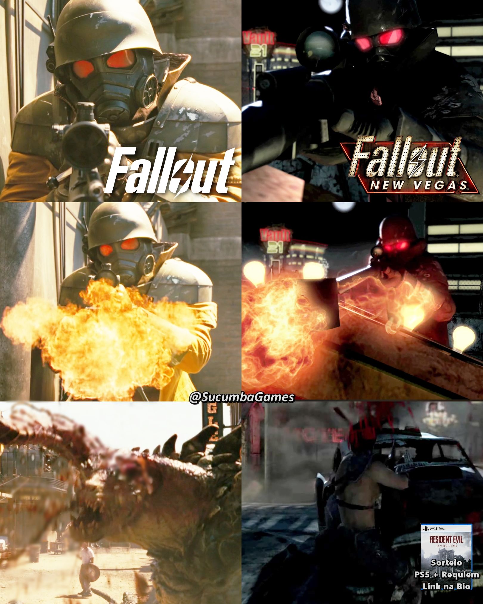 Sucumba - No último episódio da 2° Temporada de Fallout, fizeram uma ...