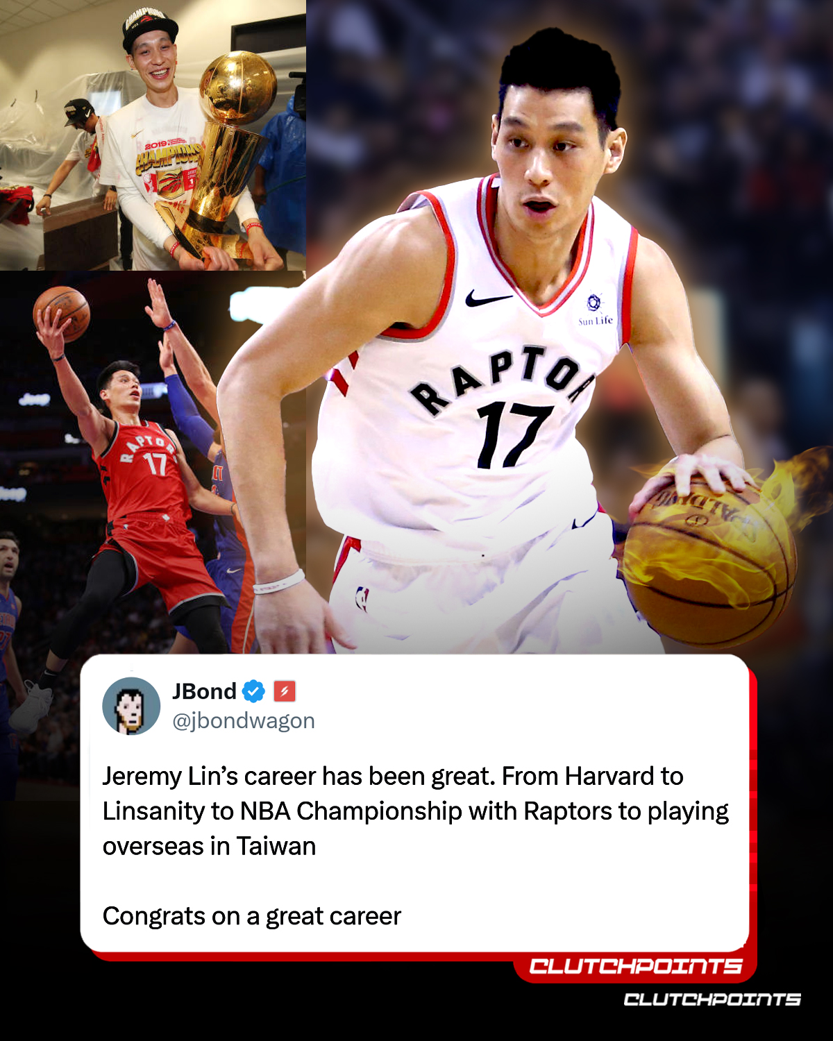 Raptors Nation - Jeremy Lin has announced his retirement... | Facebook