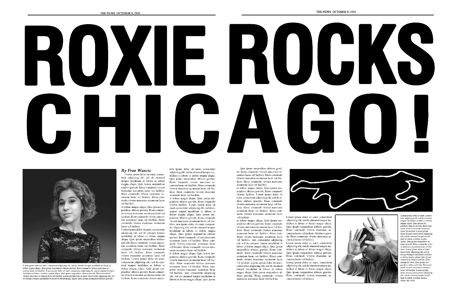 Warner - 📰 Stop the Presses! Roxie Rocks Chicago! Chicago: Teen Edition ...