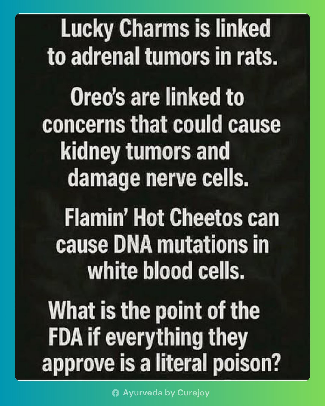 Ayurveda - Many of the snacks we enjoy today may seem harmless, but ...