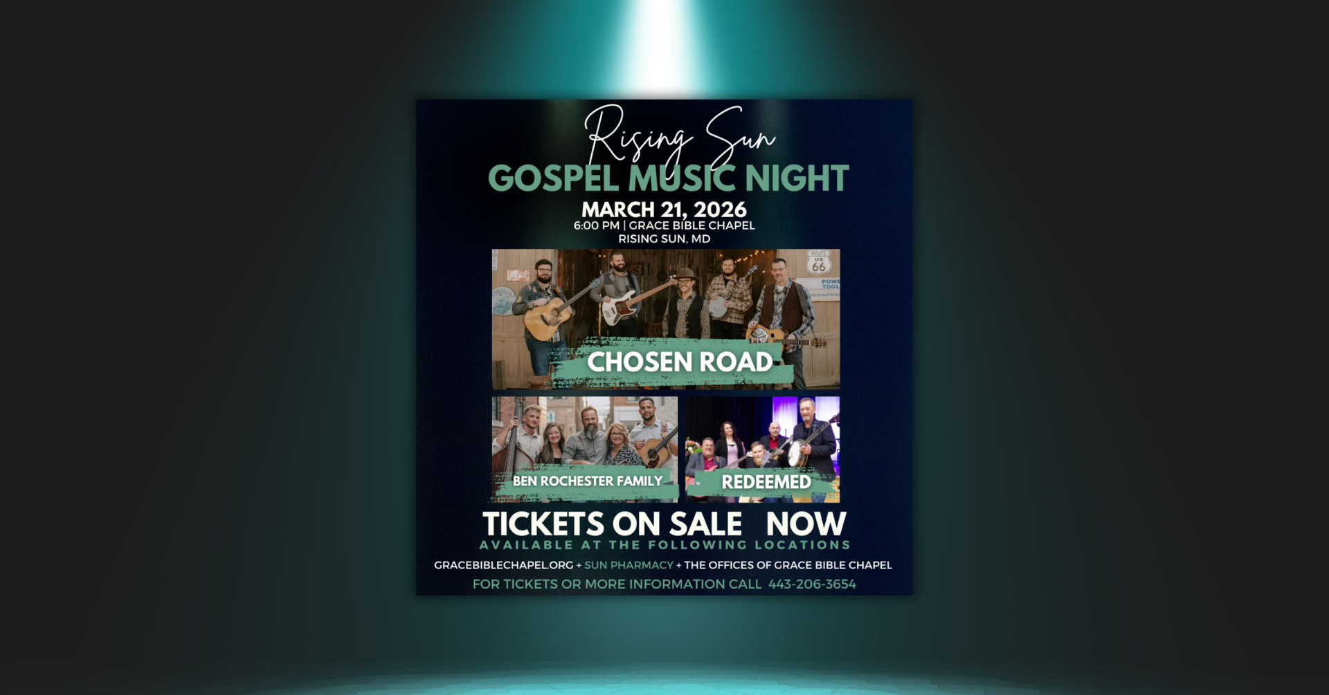 Rising Sun Gospel Music Night feat. Chosen Road, Ben Rochester Family ...
