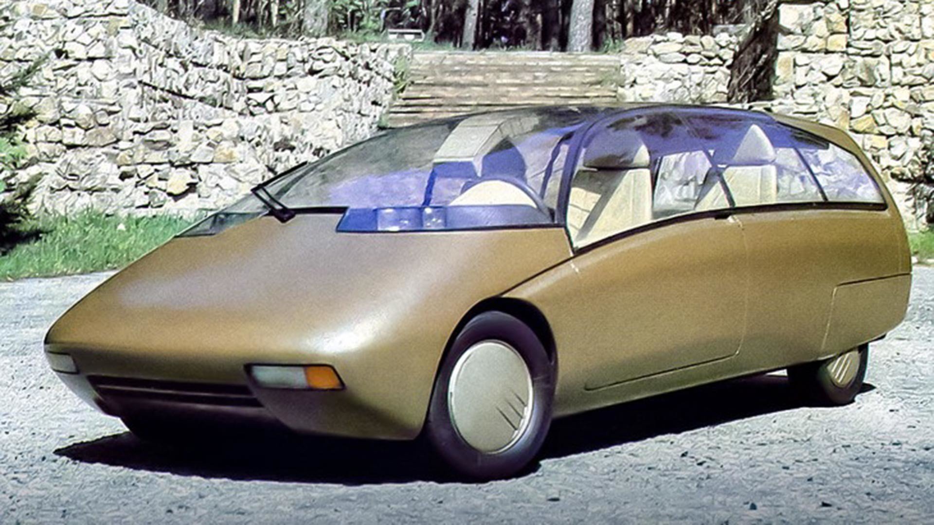 Soviet Visuals - VAZ X Soviet concept car, 1990. | Facebook