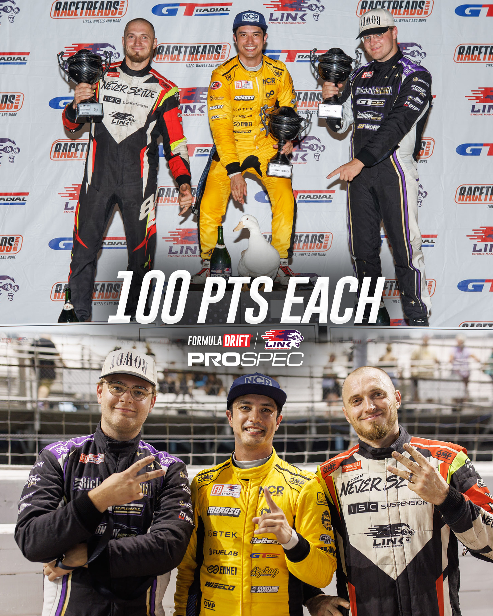 With his win last night in Indianapolis at FD PROSPEC Round Three