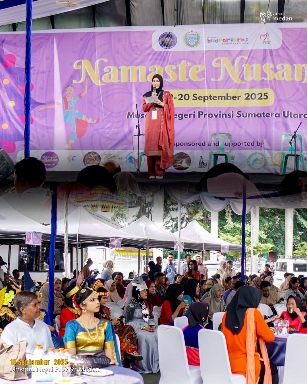 Namaste Nusantara” rayakan... - Dinas Pariwisata Kota Medan | Facebook
