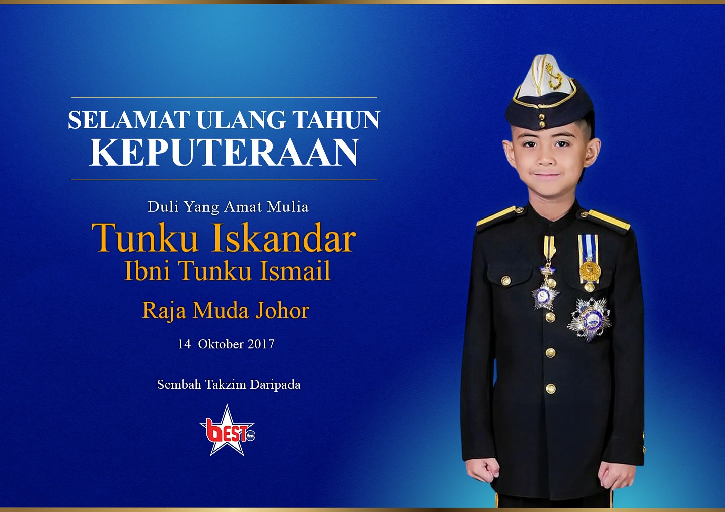 BEST - Merafak sembah dengan ucapan setinggi-tinggi tahniah serta ucap ...