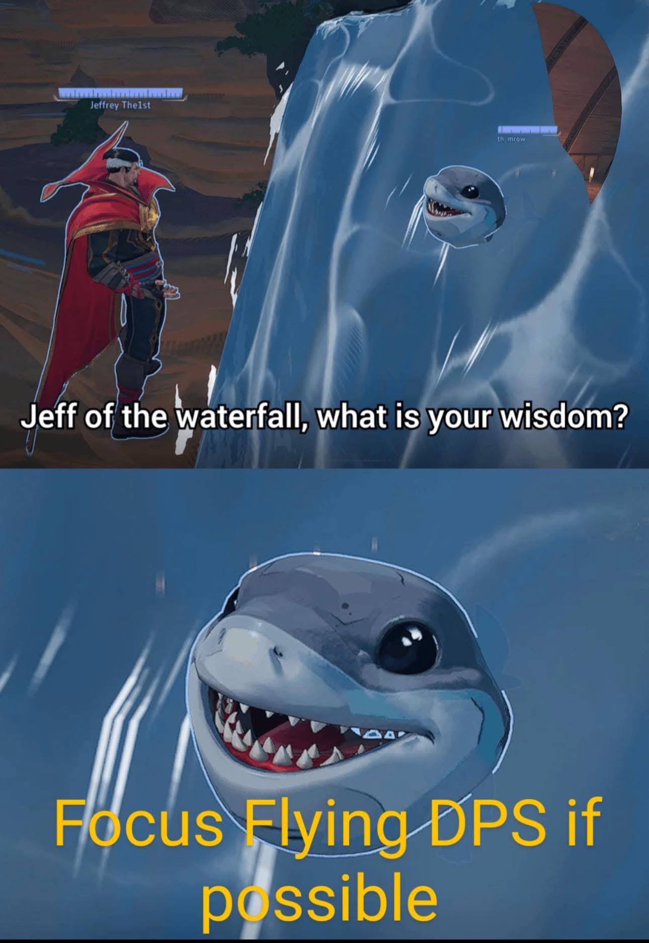 What is your Jeff of the Waterfall... - Marvel Rivals News | Facebook