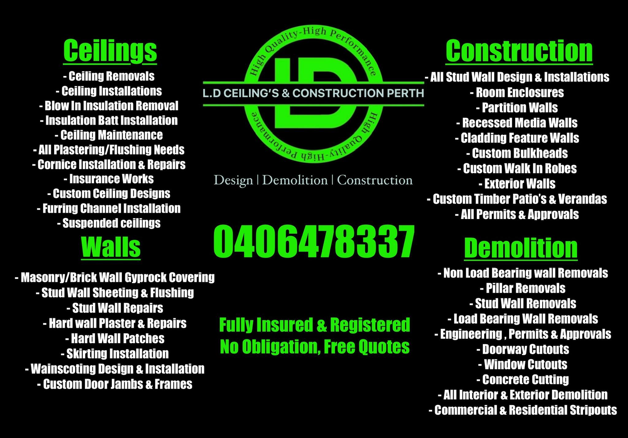 Curated visual reference: L D Ceilings Construction Perth Photo Inspiration