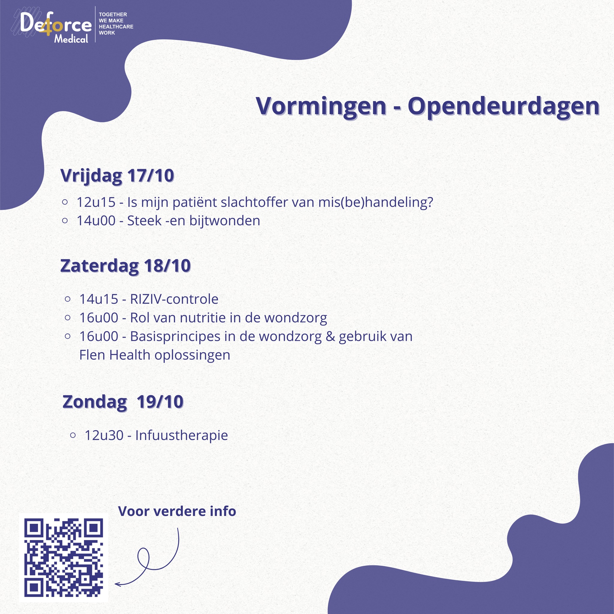 Deforce - 🎉 Opendeurweekend – Ontdek onze vormingen! 🎉 Heb jij al een ...