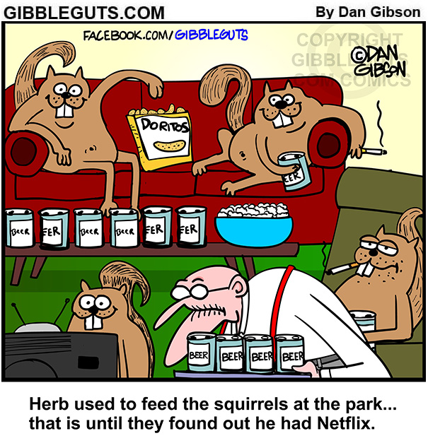 Gibbleguts - Herb and the Park Squirrels 🐿️ #herb #squirrels # ...