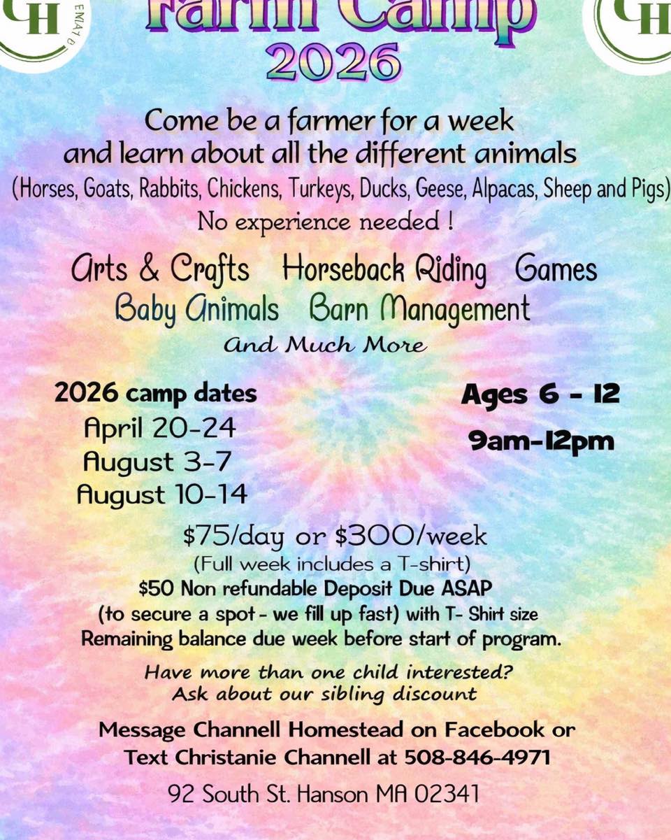 ☀️We are excited to announce our... - Channell Homestead | Facebook