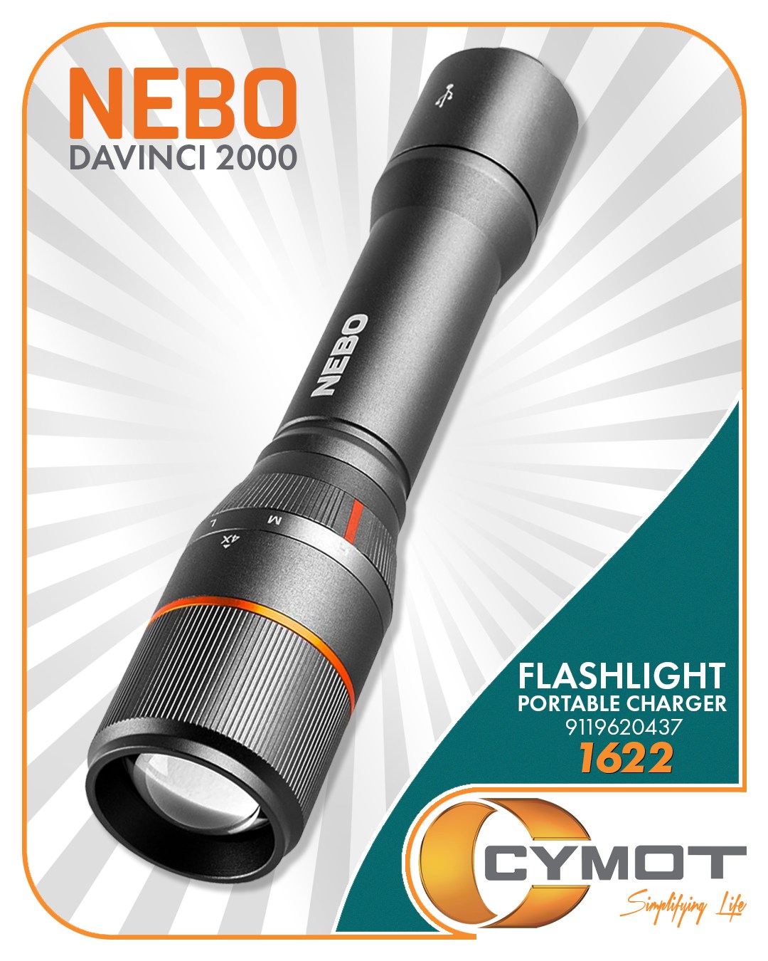 nebo flashlight davinci 2000 18000 No Color The gear you use in your workshop or while camping is crucial in getting the job done or having a convenient camping experience NEBO Davinci 2000 Flashlight &