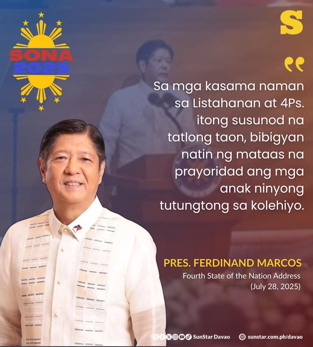 SunStar - President Ferdinand Marcos Jr., in his fourth State of the ...