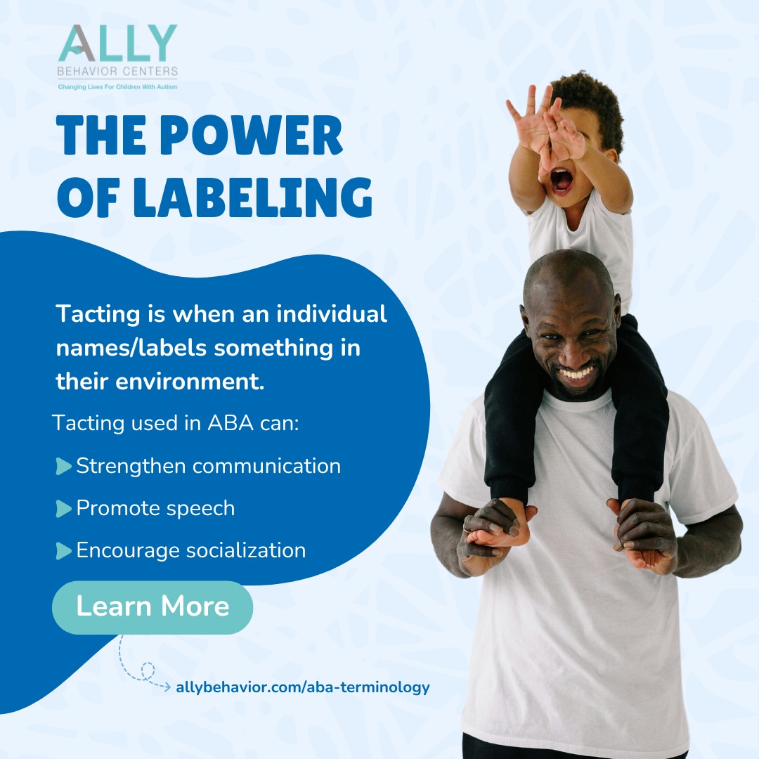 Ally - “Tacting” is a powerful way to build communication skills in ...