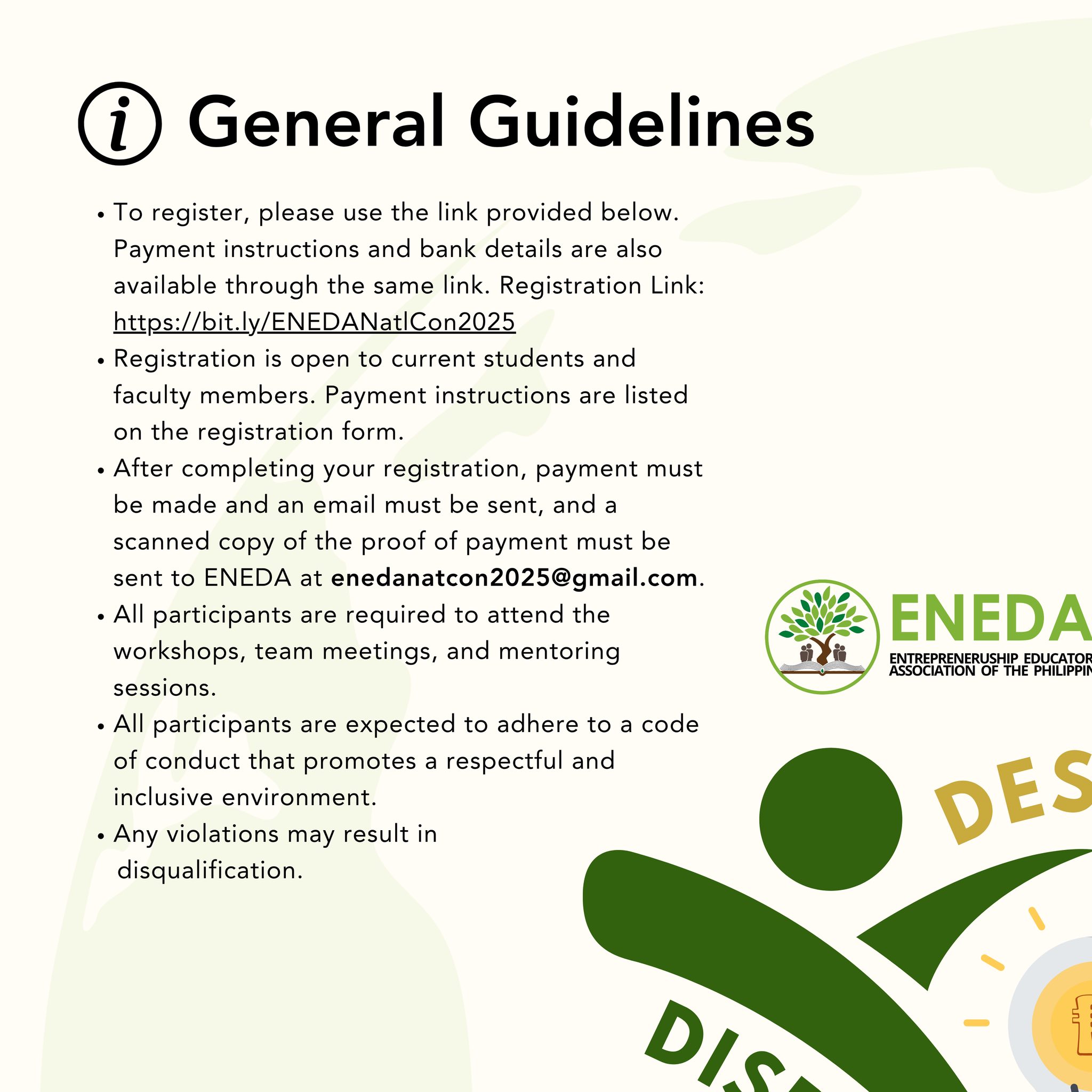 📣 CALLING ALL ENTREPRENEURSHIP... - ENEDA Philippines | Facebook