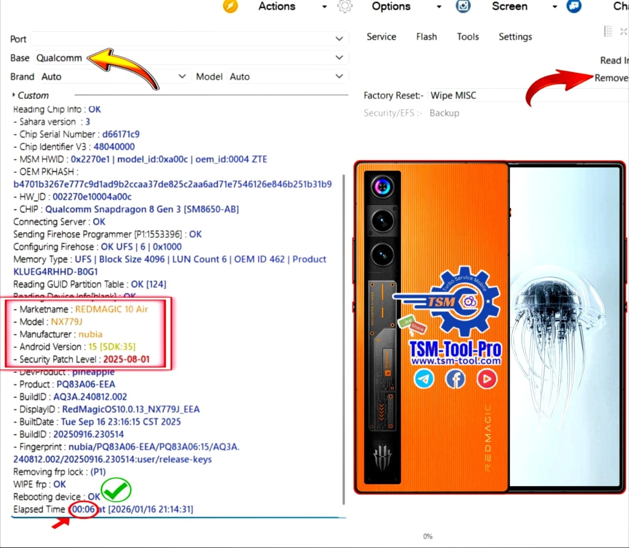 tsm-tool-pro-remove-frp-zte-nubia-redmagic-10-air-facebook