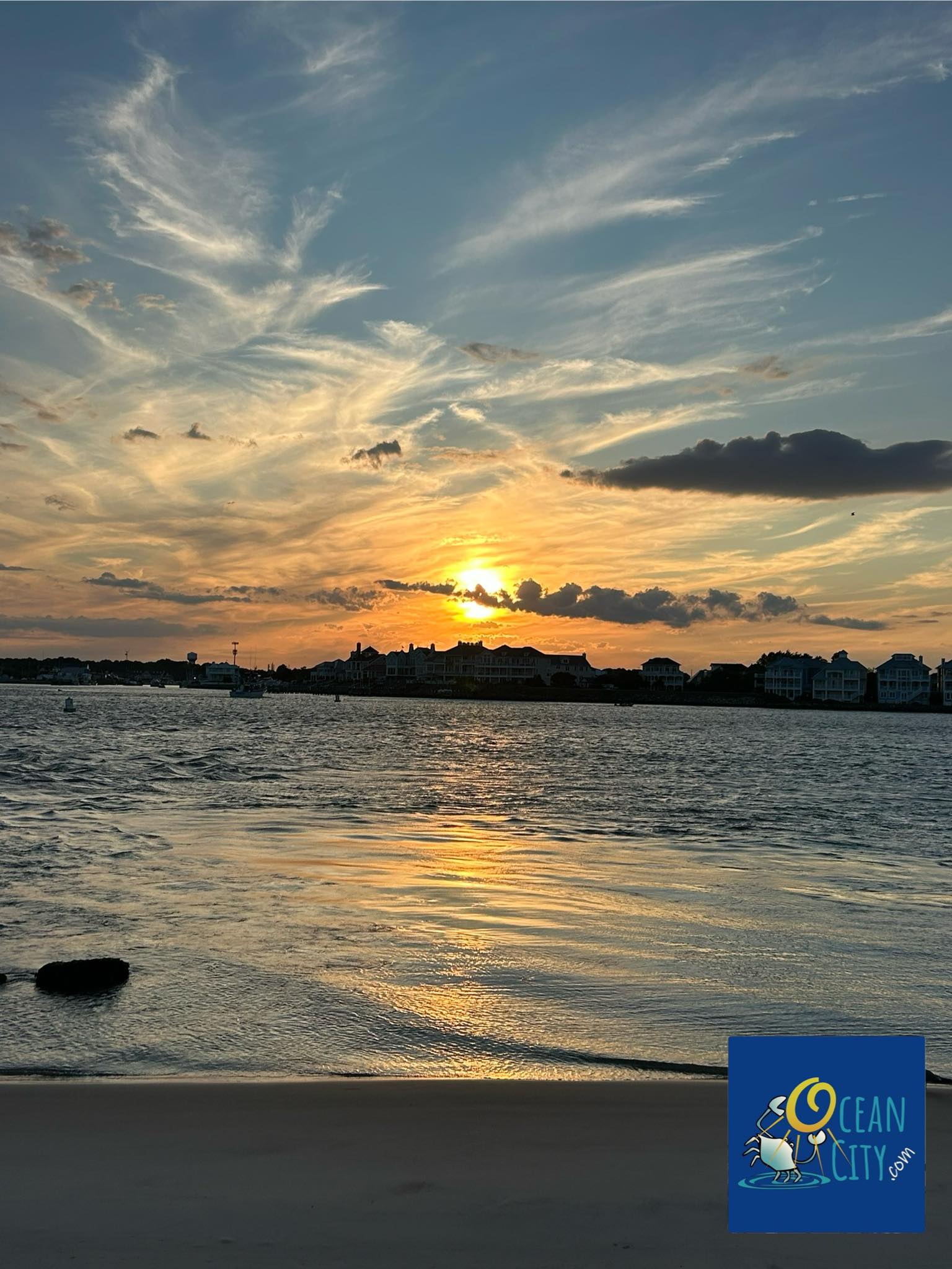 OceanCity.com - Tonight’s sunset from Sunset Park in... | Facebook