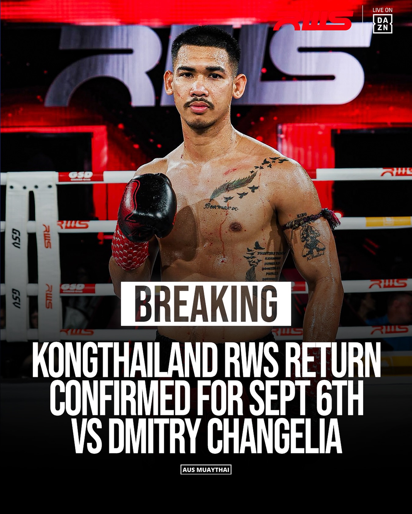 Aus - RWS RETURN CONFIRMED New Middleweight title contender ...