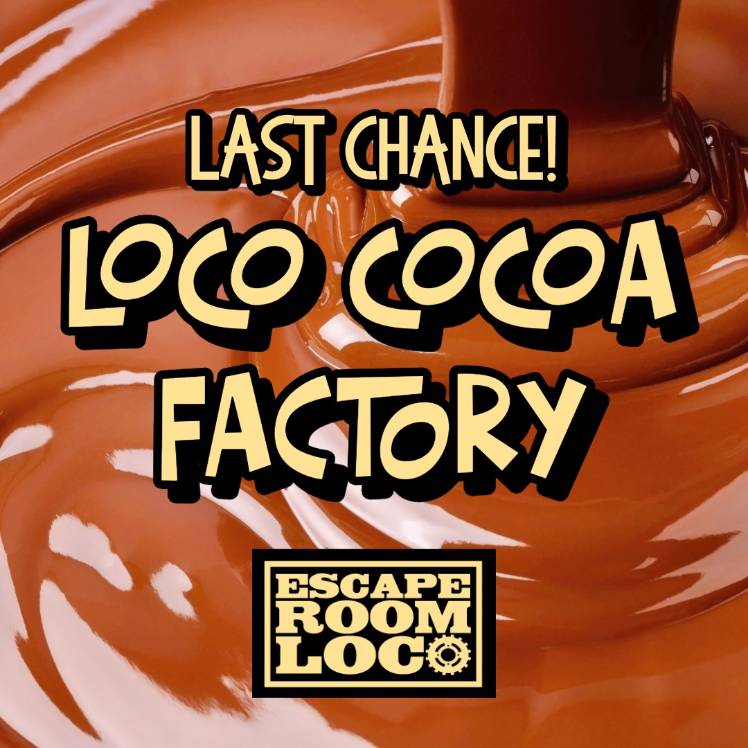 DullesMoms.com - 🔗 rebrand.ly/LocoCocoa Escape Room LoCo... | Facebook