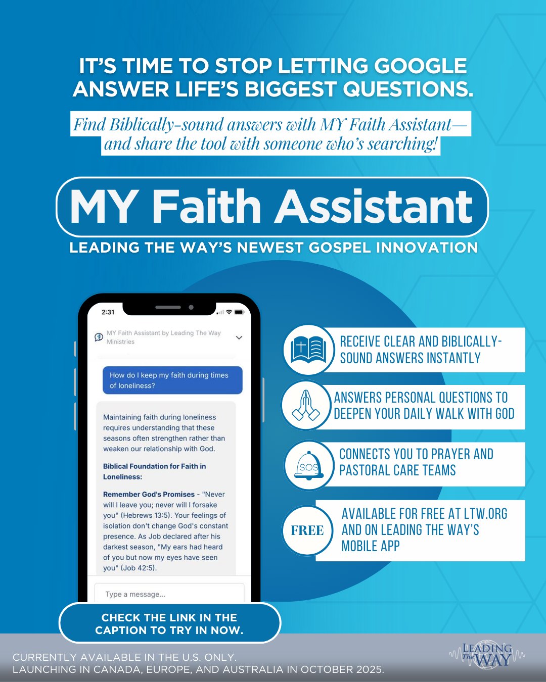 Leading - Stop letting Google answer your faith questions. Start ...