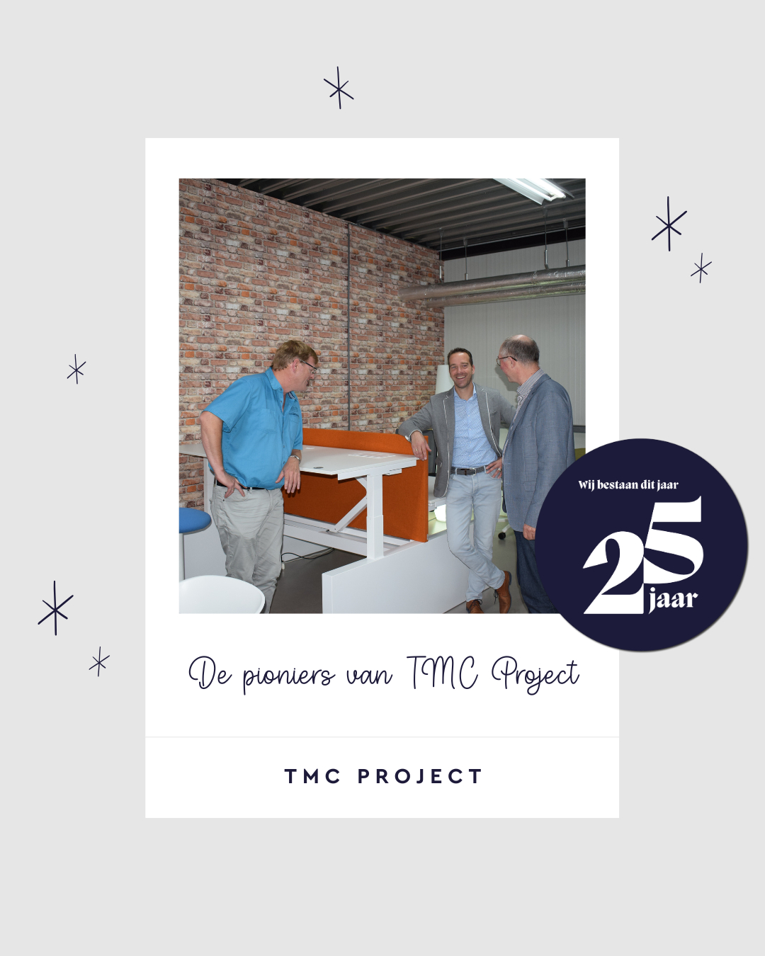 TMC Project - Dit jaar vieren we ons 25-jarig jubileum! De komende tijd ...