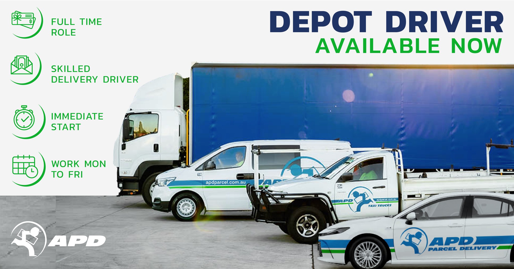 APD Parcel Delivery | Dudley Park SA