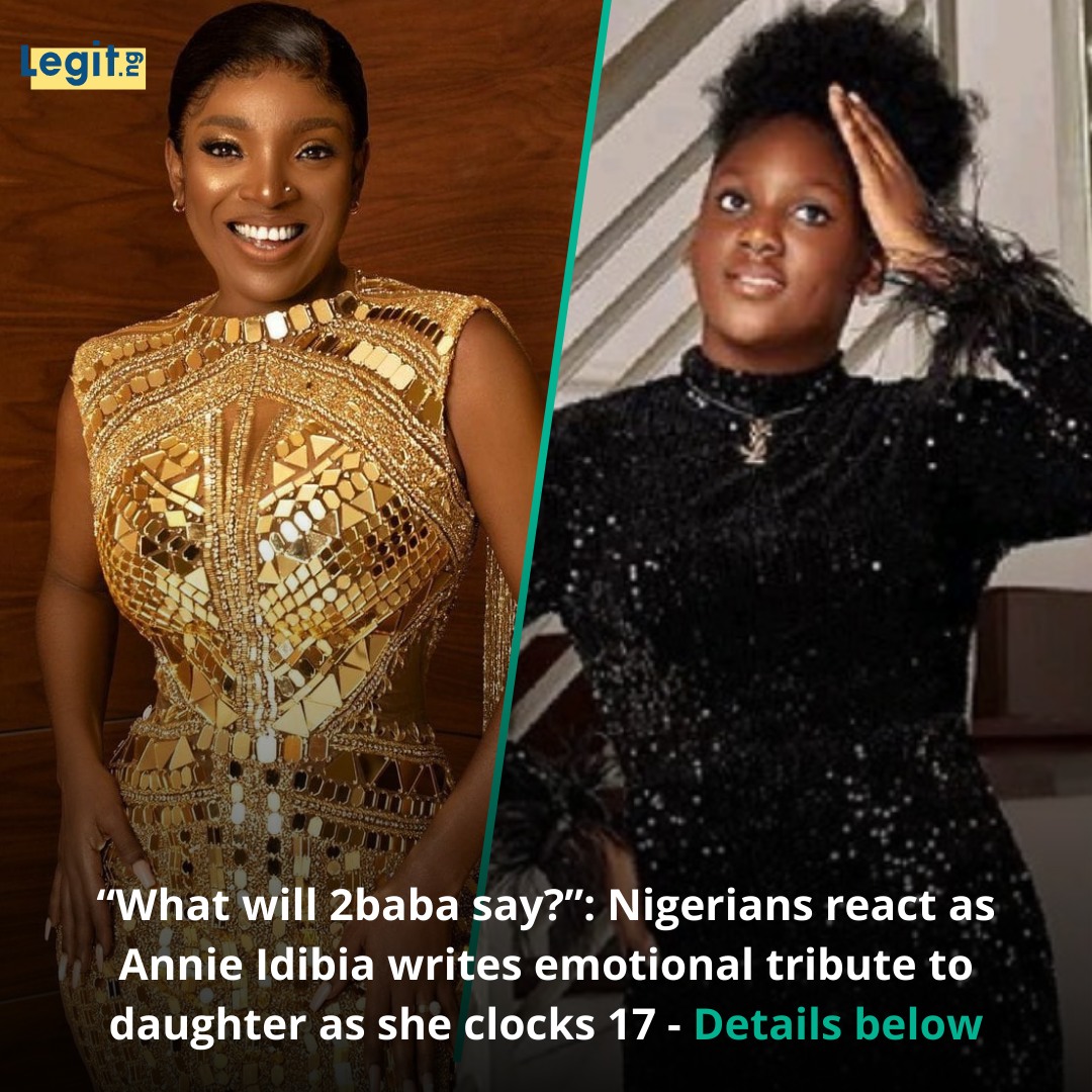 Legit.ng - Annie Idibia’s birthday message to her daughter, Isabel, is ...