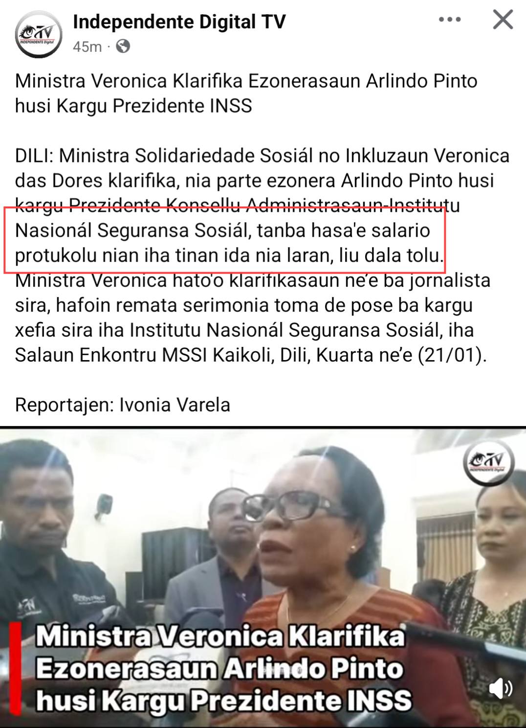 Ita fiar ida nebe LOS?? Esperra... - RG - Timor Leste | Facebook