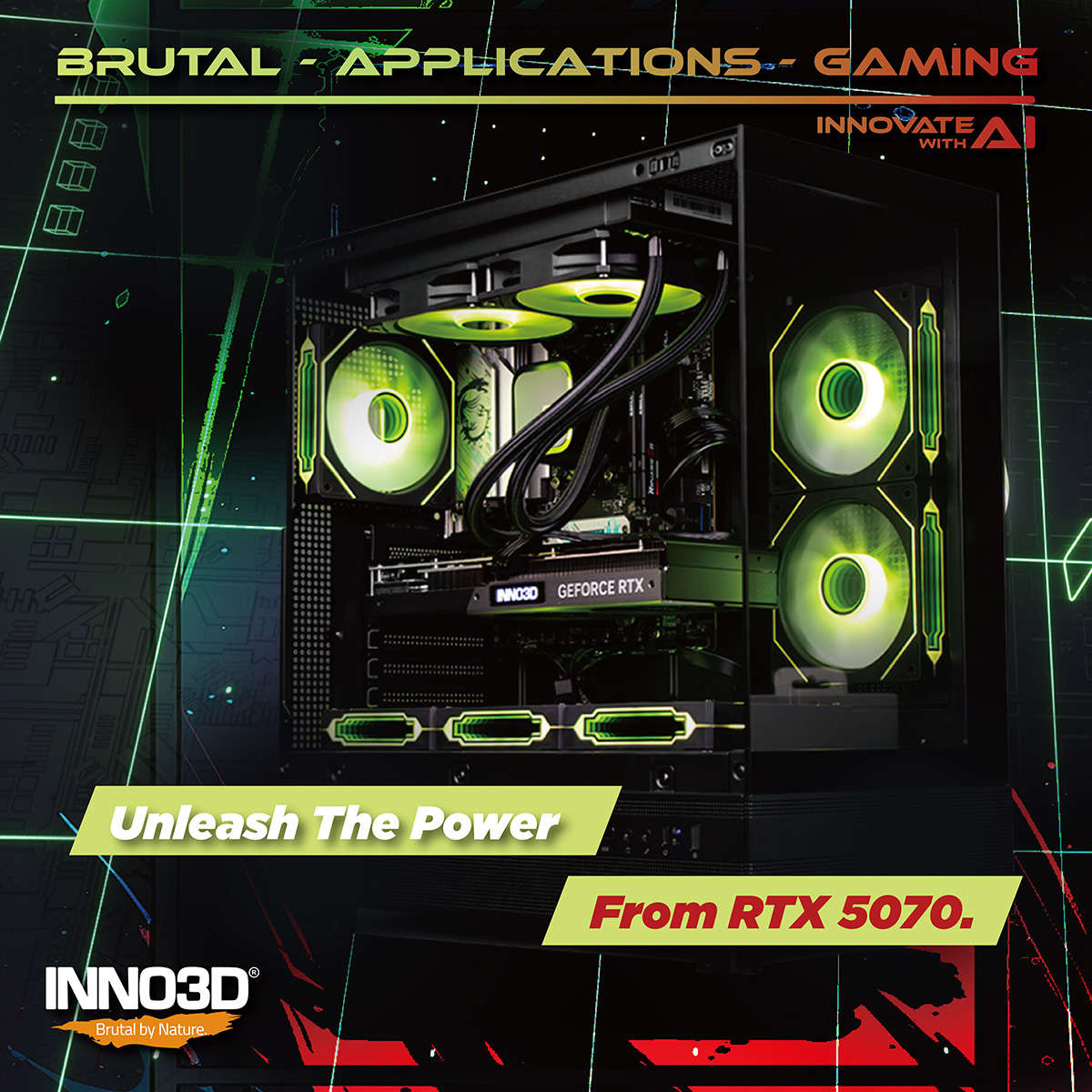 INNO3D - Get our GeForce RTX 5070 Twin X2 for ideal 2K gaming 