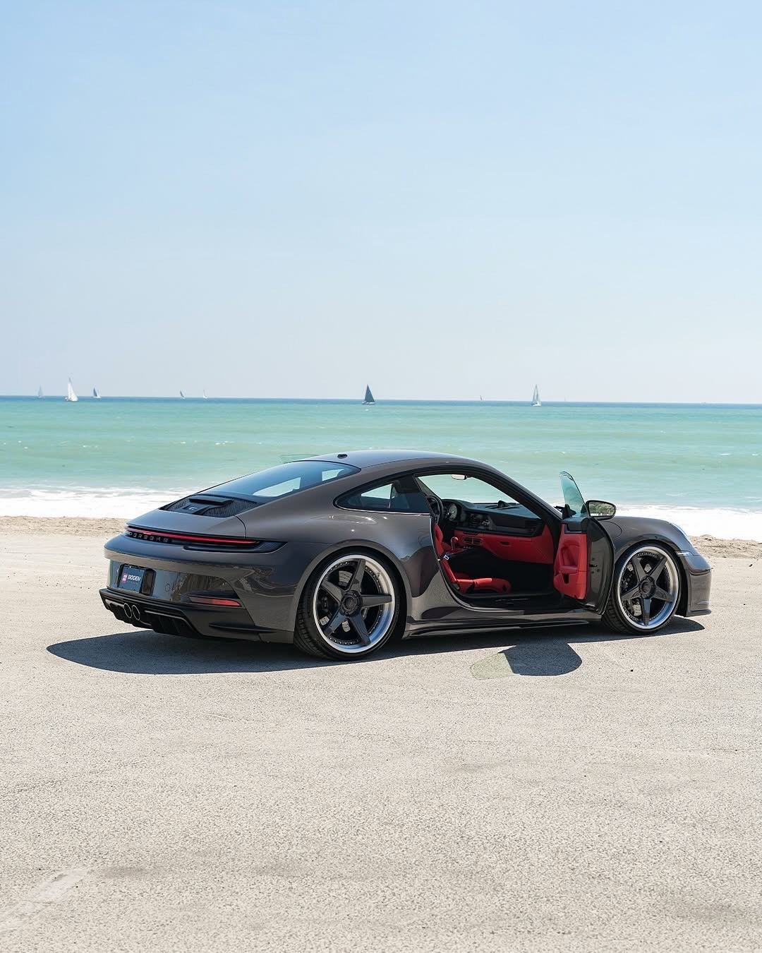 Porsche 992s fitted with a GT3 Touring Package and 20/21” Forged