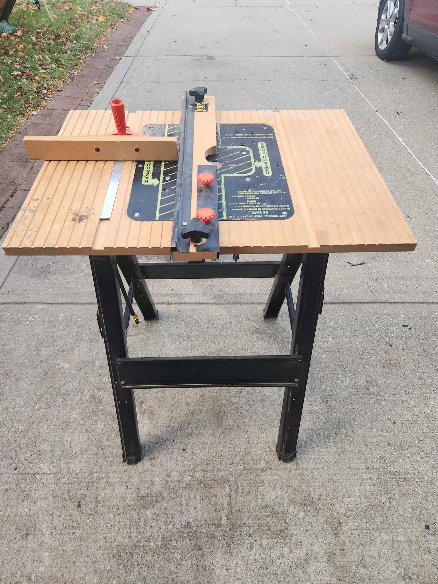 Hirsch Folding Router/Saw Table - Router Tables - Brownsburg, Indiana ...